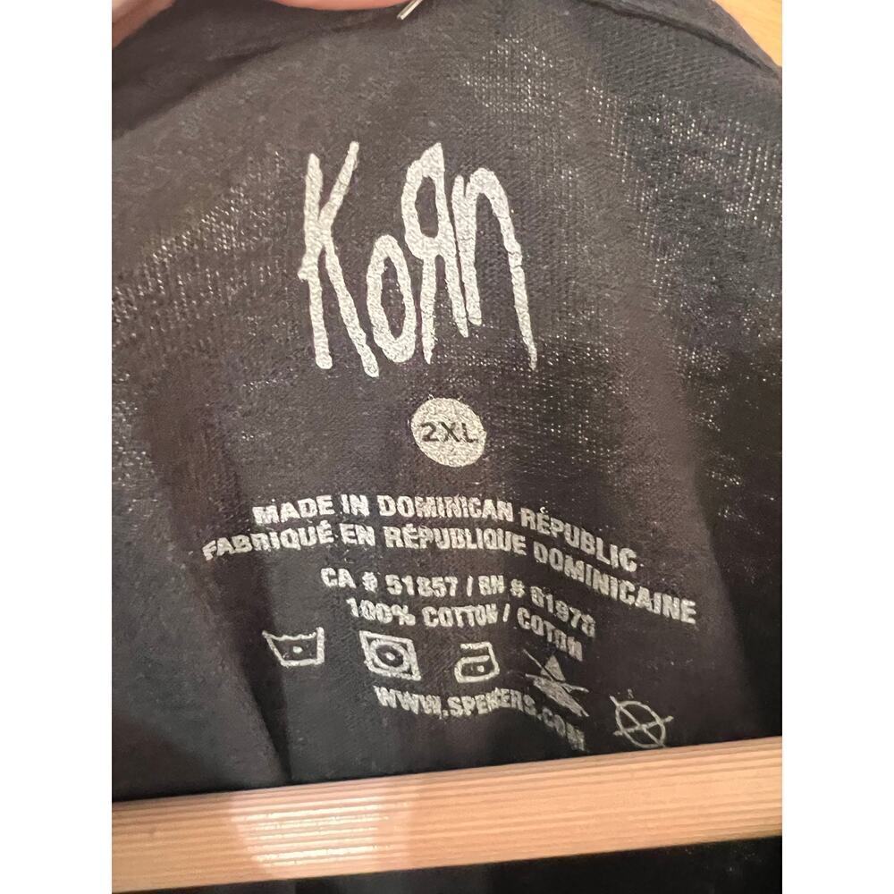 Korn Issues Album Art Ragdoll Graphic T-Shirt Black/Yellow Mens Size 2XL NWOT - Picture 3 of 6